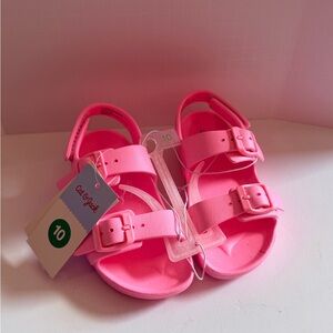 Cat & Jack Vibrant Pink Kids Sandals